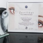 Zertifikat Frau Violetta Schreiber - Golden Eye Micropigmentation Paramedical